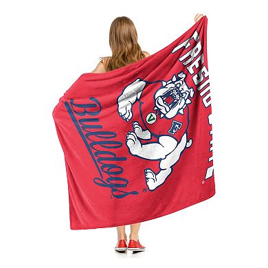 The Northwest Fresno State Bulldogs Alumni Silk-Touch Throw Blanket