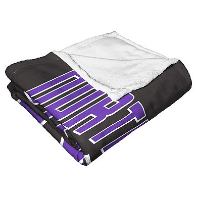The Northwest Northwestern Wildcats Alumni Silk-Touch Throw Blanket
