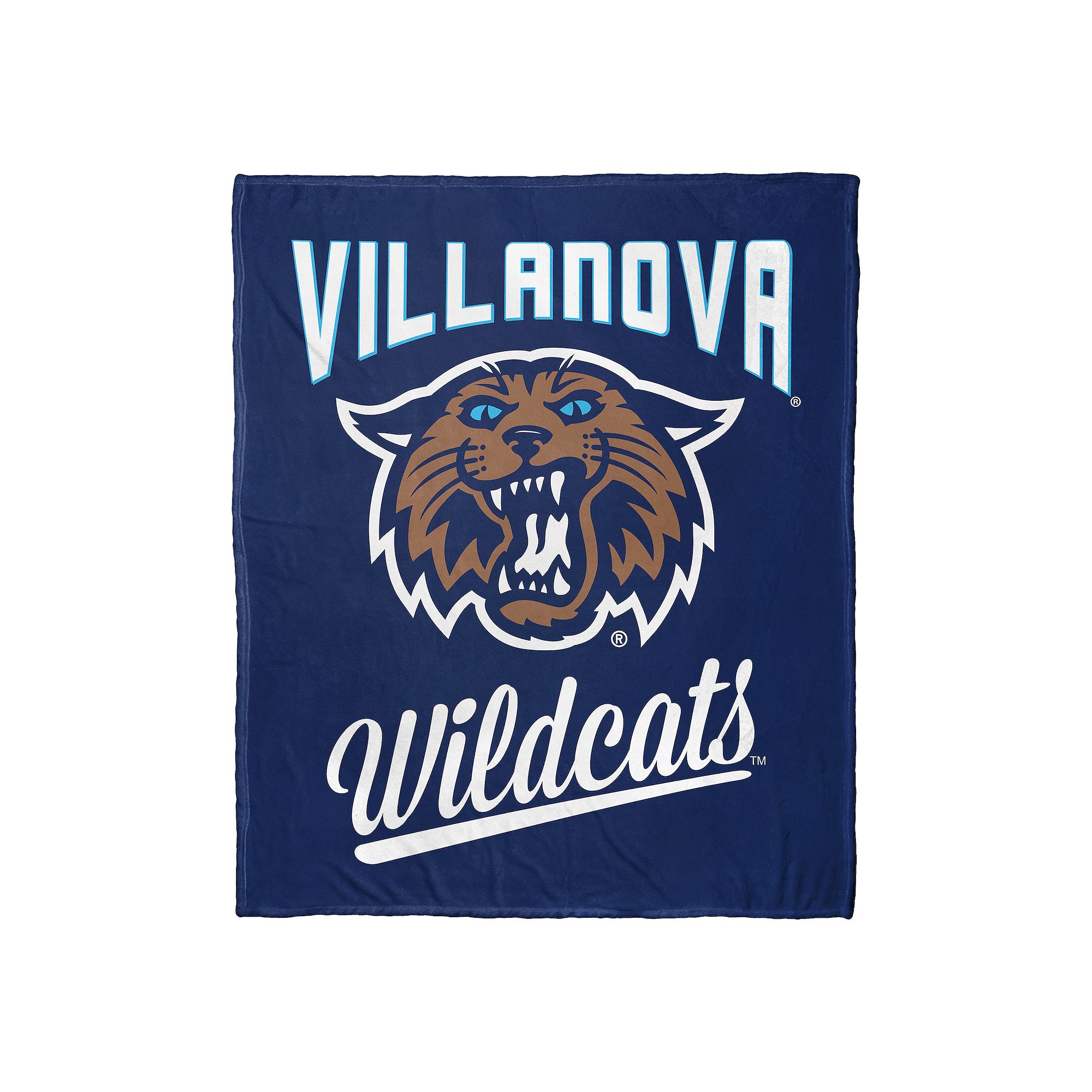 The Northwest Villanova Wildcats Alumni Silk-Touch Throw Blanket, Team