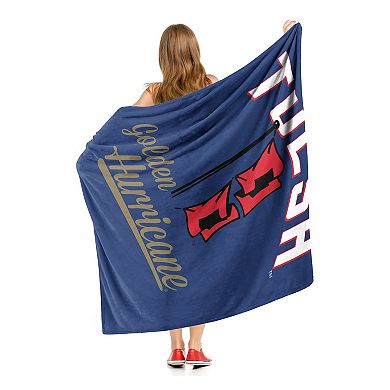 The Northwest Tulsa Golden Hurricane Alumni Silk-Touch Throw Blanket