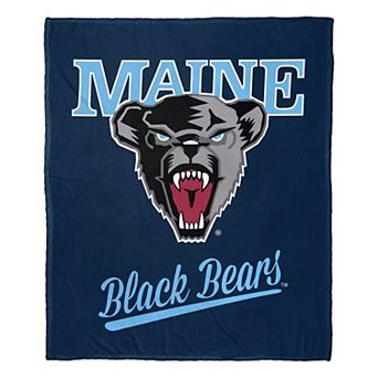 The Northwest Maine Black Bears Alumni Silk-Touch Throw Blanket