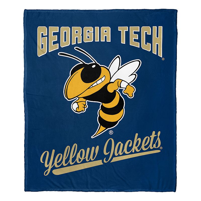 The Northwest Georgia Tech Yellow Jackets Alumni Silk-Touch Throw Blanket, 