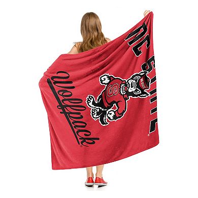 The Northwest North Carolina State Wolfpack Alumni Silk-Touch Throw Blanket