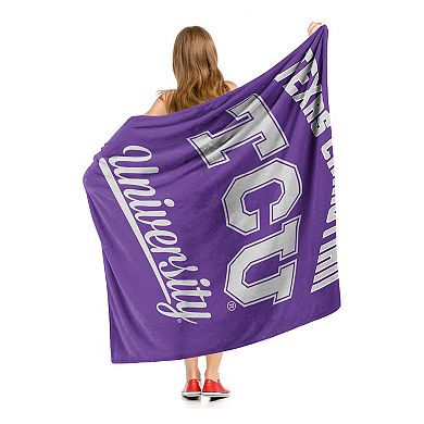 The Northwest TCU Horned Frogs Alumni Silk-Touch Throw Blanket