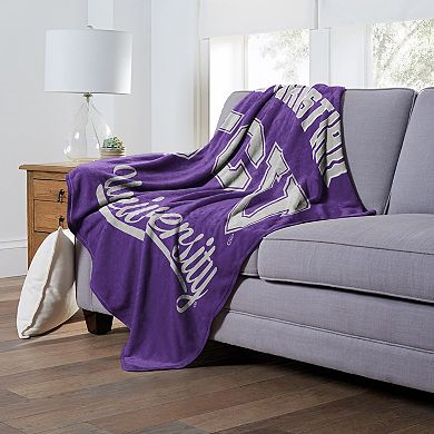 The Northwest TCU Horned Frogs Alumni Silk-Touch Throw Blanket