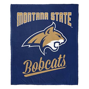 The Northwest Montana State Bobcats Alumni Silk-Touch Throw Blanket