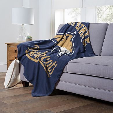 The Northwest Montana State Bobcats Alumni Silk-Touch Throw Blanket