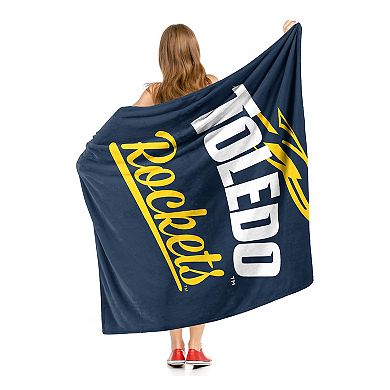 The Northwest Toledo Rockets Alumni Silk-Touch Throw Blanket