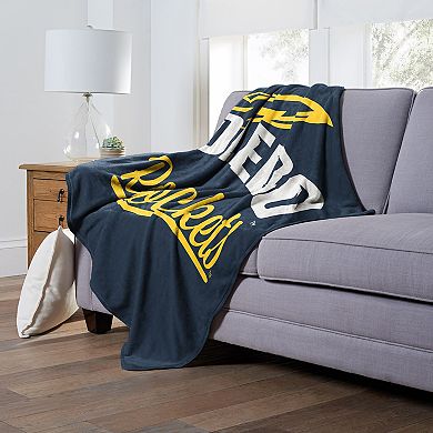 The Northwest Toledo Rockets Alumni Silk-Touch Throw Blanket