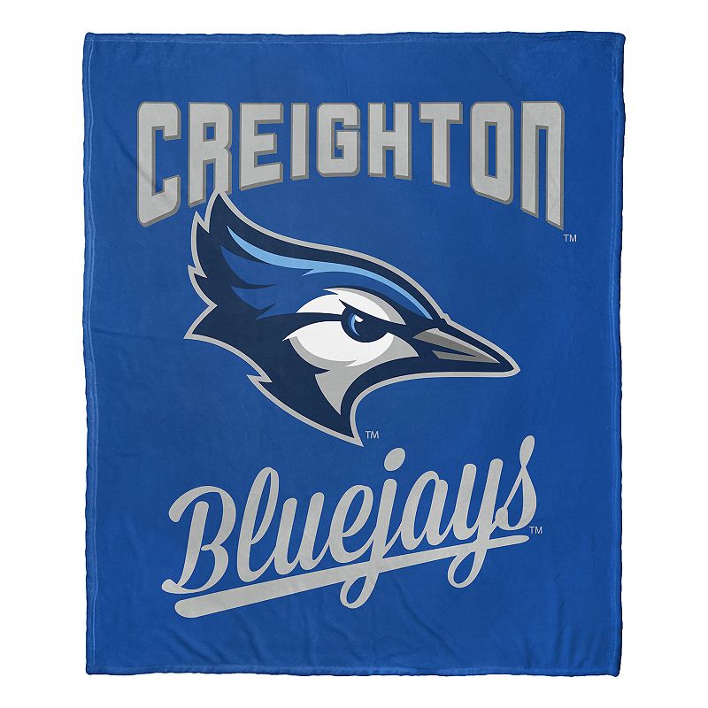 The Northwest Creighton Bluejays Alumni Silk-Touch Throw Blanket, Multicolo