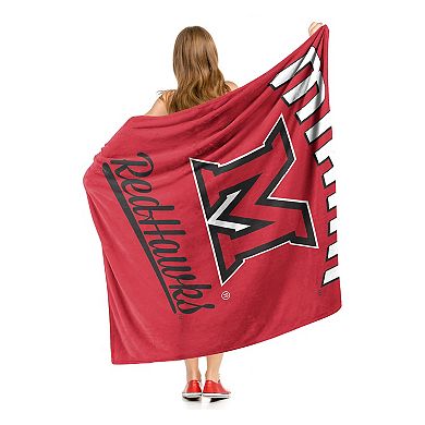 The Northwest Miami RedHawks Alumni Silk-Touch Throw Blanket