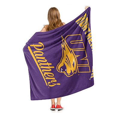 The Northwest Northern Iowa Panthers Alumni Silk-Touch Throw Blanket