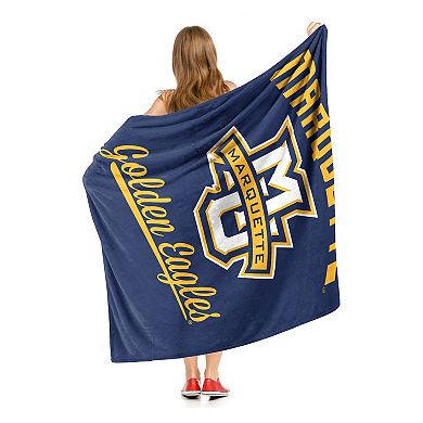The Northwest Marquette Golden Eagles Alumni Silk-Touch Throw Blanket