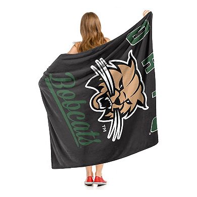 The Northwest Ohio Bobcats Alumni Silk-Touch Throw Blanket