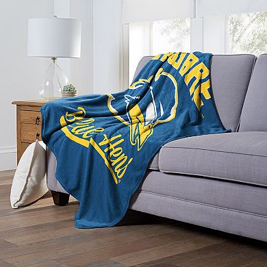 The Northwest Delaware Blue Hens Alumni Silk-Touch Throw Blanket