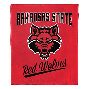 The Northwest Arkansas State Red Wolves Alumni Silk-Touch Throw Blanket