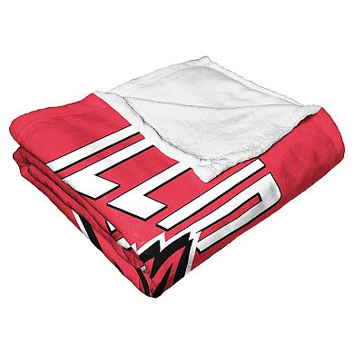 The Northwest Illinois State Redbirds Alumni Silk-Touch Throw Blanket