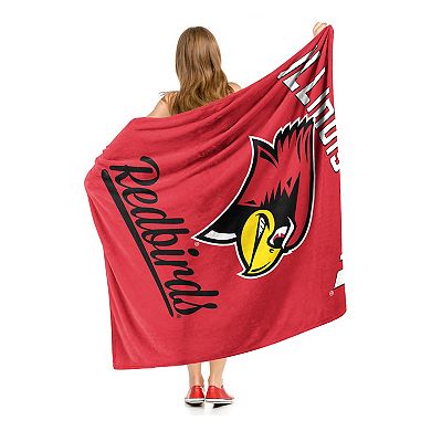The Northwest Illinois State Redbirds Alumni Silk-Touch Throw Blanket