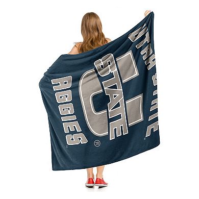 The Northwest Utah State Aggies Alumni Silk-Touch Throw Blanket