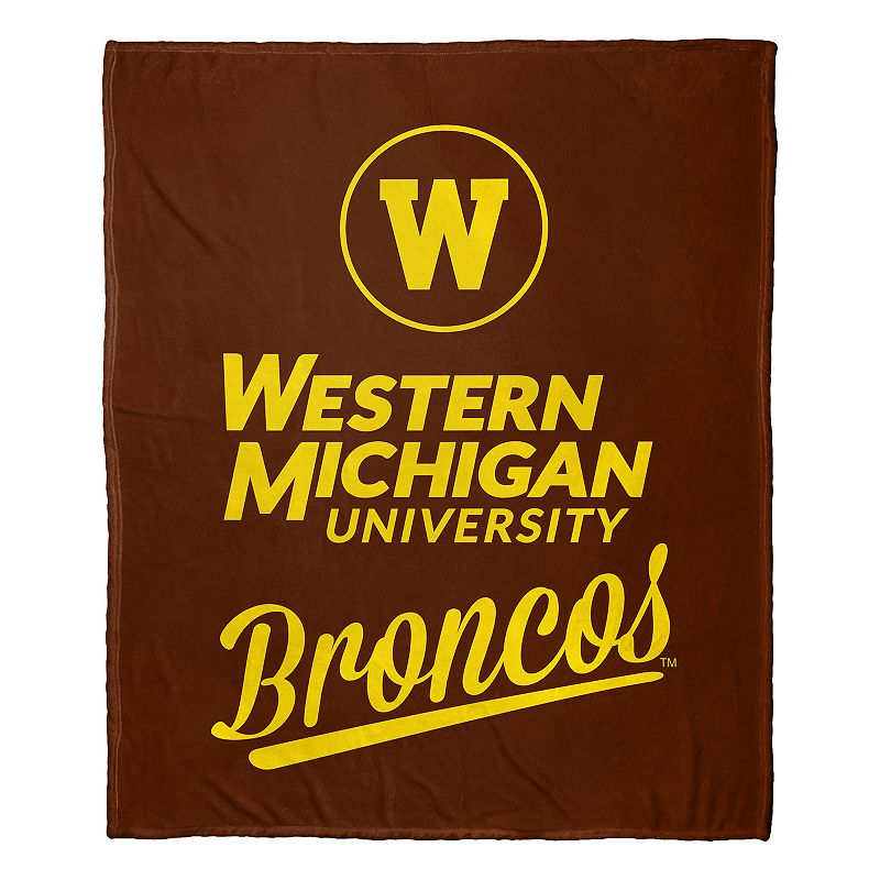 The Northwest Western Michigan Broncos Alumni Silk-Touch Throw Blanket, Mul