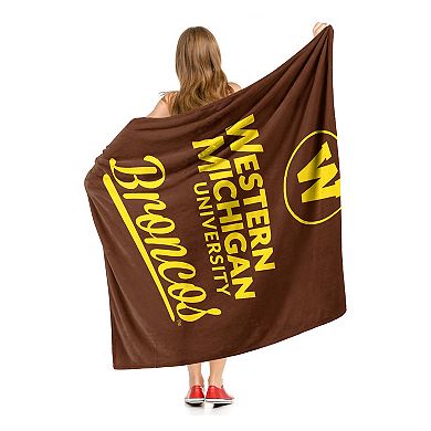 The Northwest Western Michigan Broncos Alumni Silk-Touch Throw Blanket