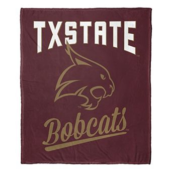 The Northwest Texas State Bobcats Alumni Silk-Touch Throw Blanket