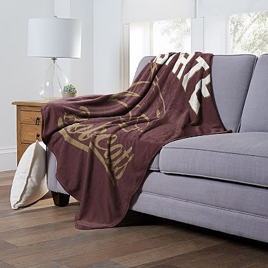 The Northwest Texas State Bobcats Alumni Silk-Touch Throw Blanket