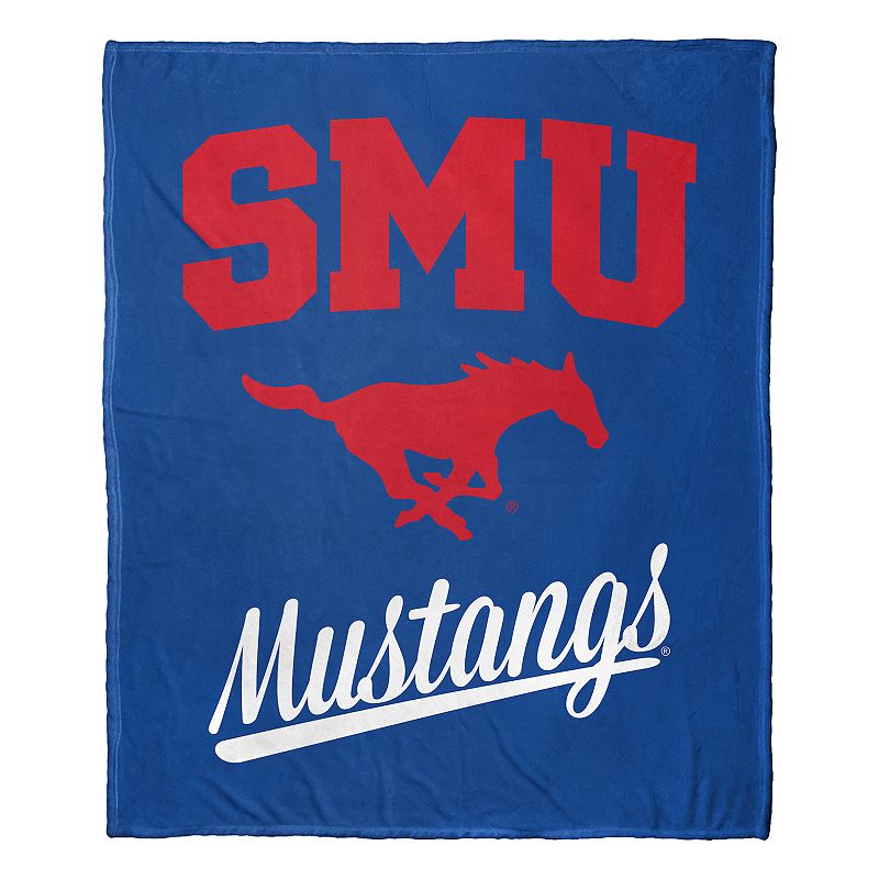 The Northwest SMU Mustangs Alumni Silk-Touch Throw Blanket, Multicolor