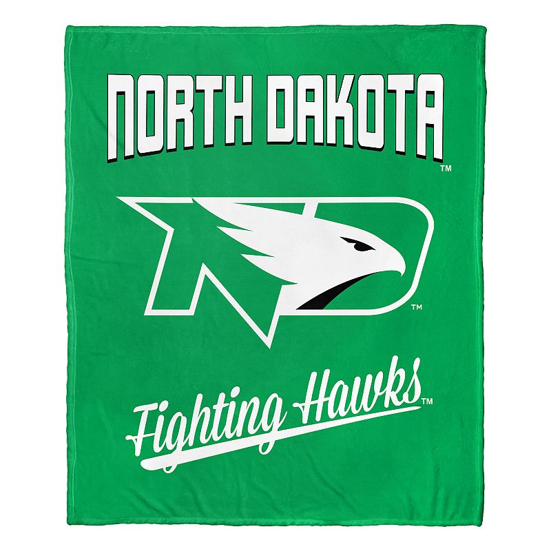 The Northwest North Dakota Fighting Hawks Alumni Silk-Touch Throw Blanket, 