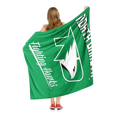 The Northwest North Dakota Fighting Hawks Alumni Silk-Touch Throw Blanket