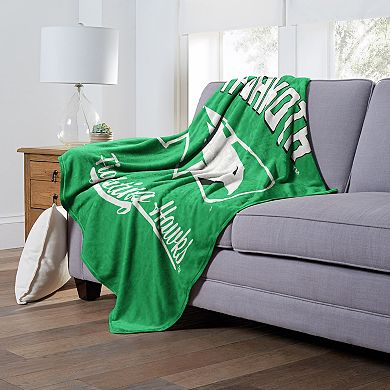The Northwest North Dakota Fighting Hawks Alumni Silk-Touch Throw Blanket