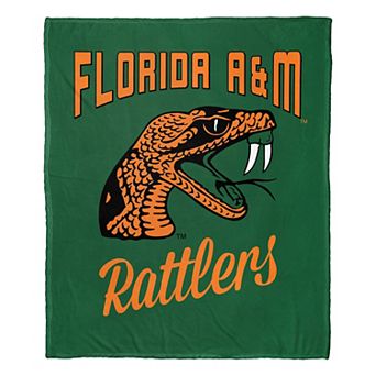 The Northwest Florida A&M Rattlers Alumni Silk-Touch Throw Blanket