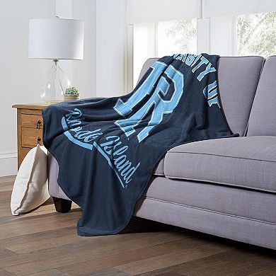 The Northwest Rhode Island Rams Alumni Silk-Touch Throw Blanket