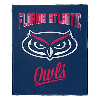 The Northwest Florida Atlantic Owls Alumni Silk-Touch Throw Blanket