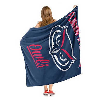 The Northwest Florida Atlantic Owls Alumni Silk-Touch Throw Blanket