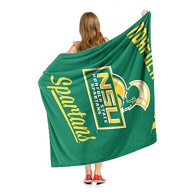 The Northwest Norfolk State Spartans Alumni Silk-Touch Throw Blanket