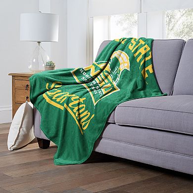 The Northwest Norfolk State Spartans Alumni Silk-Touch Throw Blanket