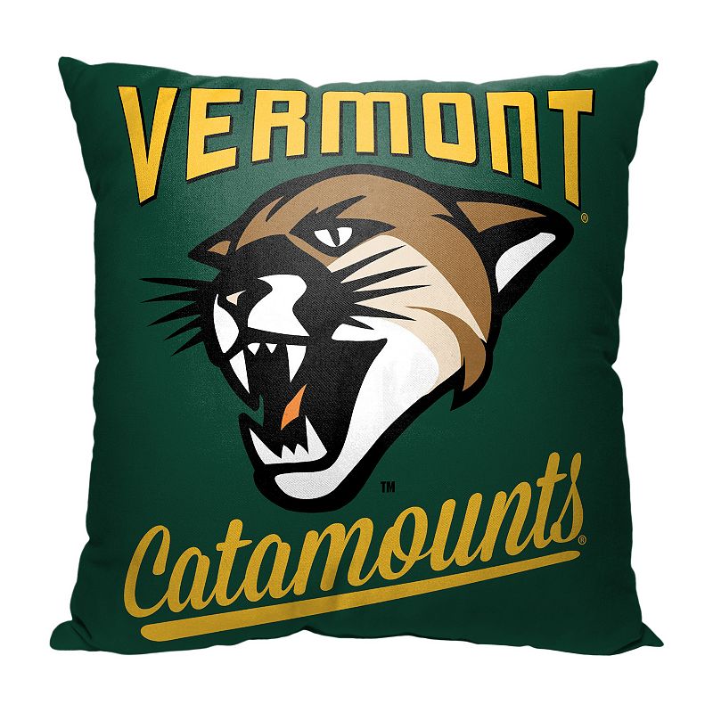 The Northwest Vermont Catamounts Alumni Throw Pillow, Multicolor, 18X18
