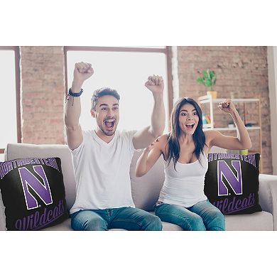 The Northwest Northwestern Wildcats Alumni Throw Pillow