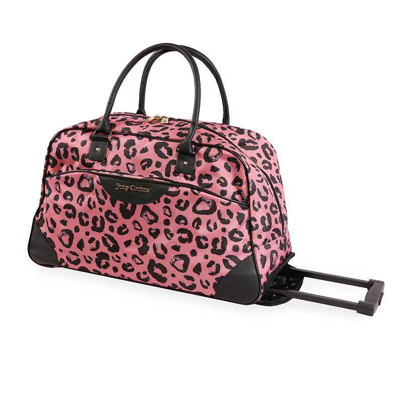 Juicy Couture Libra 22-Inch Rolling Duffel Bag, Pink, 22 CARRYON
