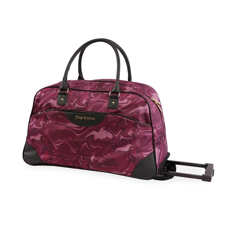 Juicy Couture Libra 22-Inch Rolling Duffel Bag, Red, 22 CARRYON