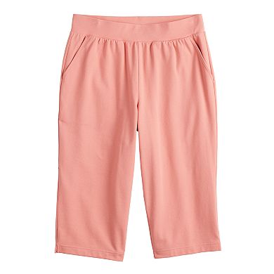 Women's Croft & Barrow® Knit Capri Pants