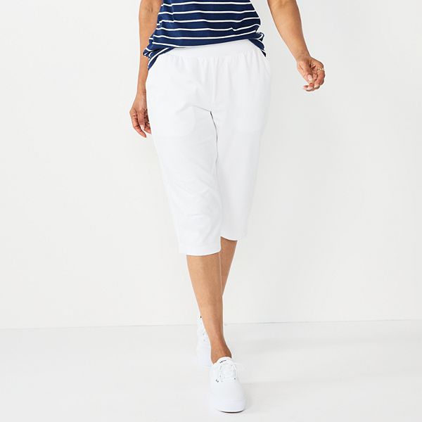 Kohl's croft and barrow hot sale capris