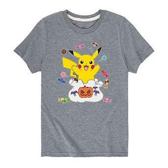 Boys 8-20 Pokemon Pikachu Candy Bag Graphic Tee