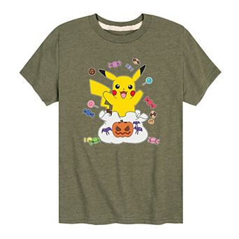 Boys 8-20 Pokemon Pikachu Candy Bag Graphic Tee