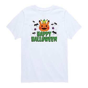 Boys 8-20 Pokemon Happy Halloween Graphic Tee