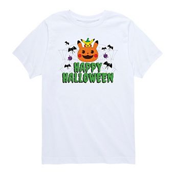 Boys 8-20 Pokemon Happy Halloween Graphic Tee