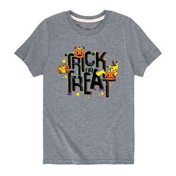 Boys 8-20 Pokemon Trick Or Treat Graphic Tee