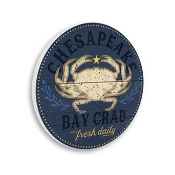 Stupell Home Decor Chesapeake Bay Crab Nautical Wall Decor