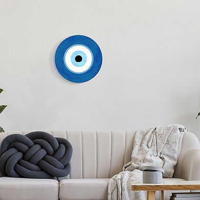 Stupell Home Decor Evil Eye Centric Bold Abstract Circular Wall Decor